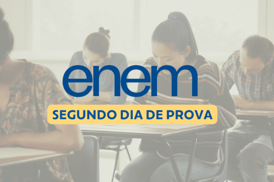 Segundo dia do Enem: candidatos respondem a 90 questões até 18h30