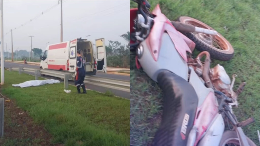 Homem morre em acidente de moto na VS-52, em Canaã dos Carajás